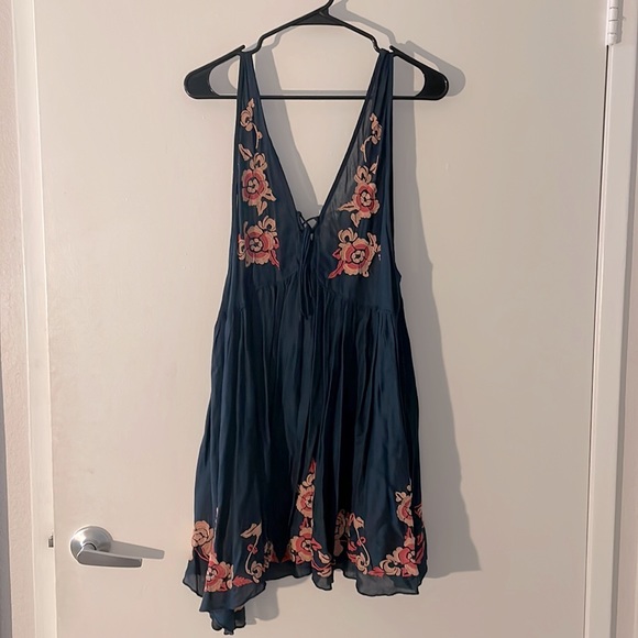 Free People Babydoll Mini Dress - Picture 2 of 6